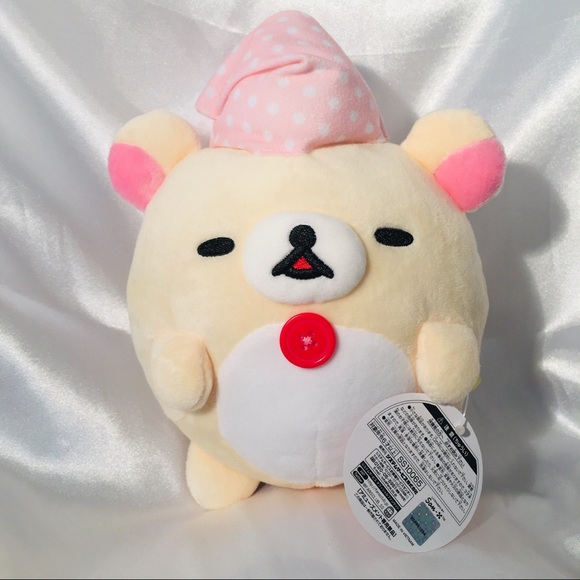 rilakkuma round plush
